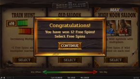 Dead or Alive 2 Free Spins Awarded