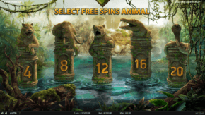 Jungle Spirit Call of the Wild Slot Select Bonus