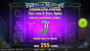 Rise of Merlin Slot Free Spins