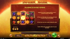 Inferno Star Slot Free Spins