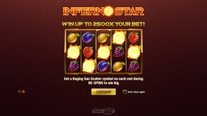 Inferno Star Slot Win