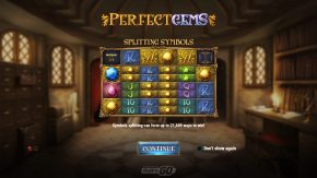 Perfect Gems Slot Splitting Symbols