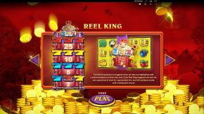 Reel King Mega Slot Home Screen