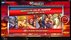 Thundercats Reels of Thundera Free Play Game Rules