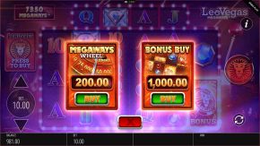 LeoVegas Megaways Free Play Buy Bonus