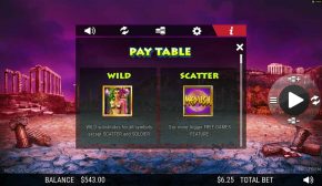 Medusa Megaways Free Play Pay Table