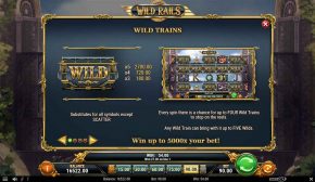 Wild Rails Slot Free Play Wild Trains Symbol