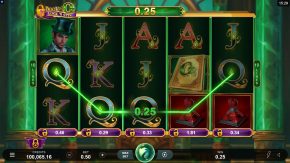 Book of Oz Lock N Spin Game Low Win