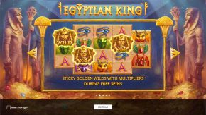 Egyptian King game rules golden wilds