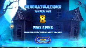 Ghosts N Gold Free Spins Win