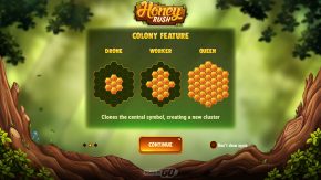 Honey Rush game rules colony feature
