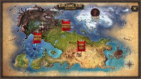 Kingdoms Rise Forbidden Forest Slot World Map