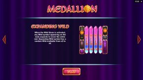 Medallion Megaways-game-rules-expanding-wild
