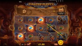 Pirates Plenty 2 Battle for Gold similar symbol bonus