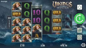 Vikings Winter free spins gameplay