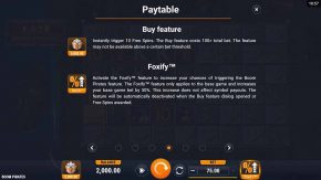Boom Pirates Paytable Foxify rules