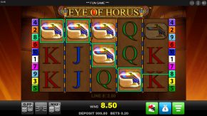 Eye of Horus Megaways Win