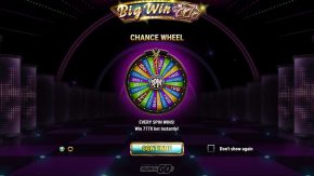 Big Win 777 game rules chance wheel