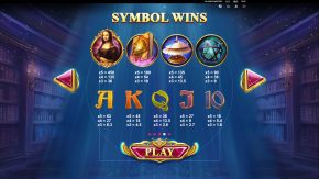 Da Vincis Mystery Super Lines game symbol wins