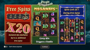 Pirate Kingdom Megaways game rules