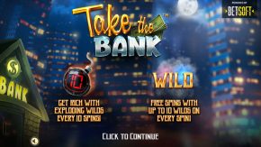 Take the Bank game rules