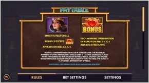 Cleos Heart Paytable Rules