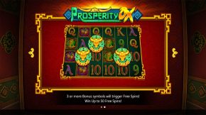 Prosperity Ox Slot Bonus