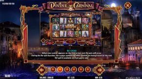 Divine Carnival Payout