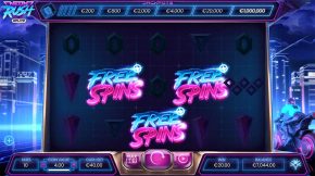 Neon Rush Splitz Free Spins