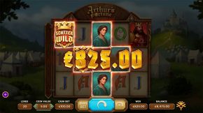 Arthurs Fortune Gameplay Win