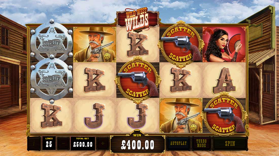Wild West Wilds Big Win   Slots by Playtech