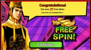 Long Pao Free Spins Line