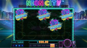 Neon City Scatter