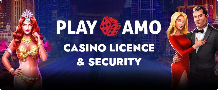 PlayAmo Casino License and Security