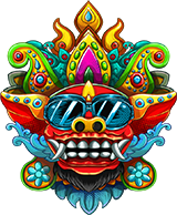 Bali Dragon Mask Symbol