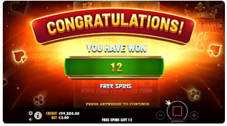 Fotune Ace Free Spins