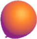 Mega Party Bucks Orange Balloon Symbol