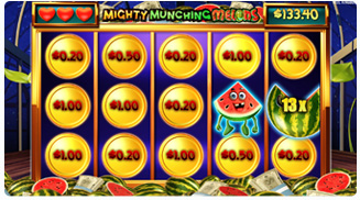 Mighty Munching Melons Bonus
