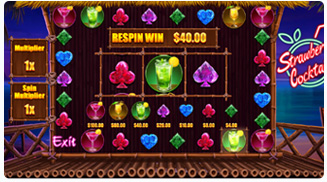 Strawberry Cocktail Free Spins