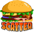 Big Burger Load It Up With Xtra Cheese Scatter Symbol