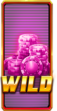 Casino Heist Megaways Pink Wild Symbol