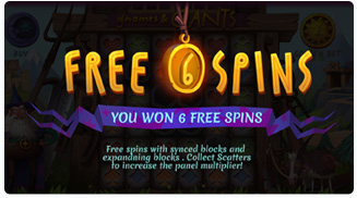 Gnomes & Giants Free Spins