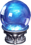 Madame of Mystic Manor Crystal Ball Symbol