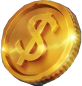 Most Wanted Gold Coin Symbol