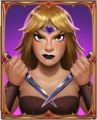 Rage Slot Girl Warrior Symbol