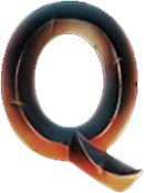 Rage Slot Q Symbol