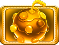 Sugar Bomb DoubleMax Golden Bomb Symbol