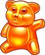 Sugar Rush 1000 Orange Bear Symbol