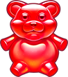 Sugar Rush 1000 Red Bear Symbol