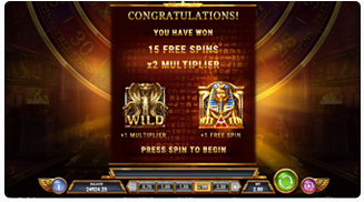 Tomb of Gold Free Spins
